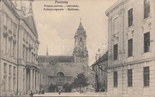 Pozsony Primate palace, town hall (EB)