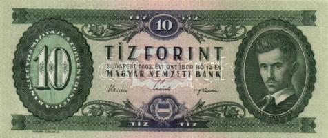 1957-1969. 10Ft (7x) + 1975-80. 20Ft T:II,III(főleg),III-