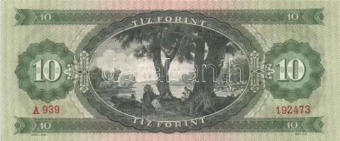 1957-1969. 10Ft (7x) + 1975-80. 20Ft T:II,III(főleg),III-