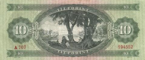 1957-1969. 10Ft (7x) + 1975-80. 20Ft T:II,III(főleg),III-