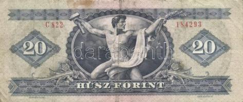 1957-1969. 10Ft (7x) + 1975-80. 20Ft T:II,III(főleg),III-