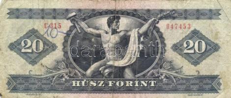 1957-1969. 10Ft (7x) + 1975-80. 20Ft T:II,III(főleg),III-