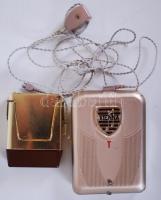 cca 1970 Danavox retró nagyothalló készülék eredeti dobozában / 
Danavox vintage hearing aid in orig...