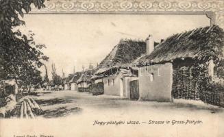 Pöstyén - Nagypöstyén street (fa)