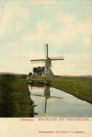 Haarlem wind mill (small tear)