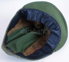 Cca 1930 cserkész sapka, Hungária cserkész csapat jelvényével, fejméret:57