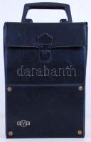 cca 1960 Hunor márkájú elektronikus számológép. Működőképes, eredeti tokjában