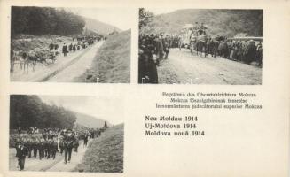 1914 Újmoldova; Mokcza főszolgabíró temetése / the funeral of noble judge Mokcza