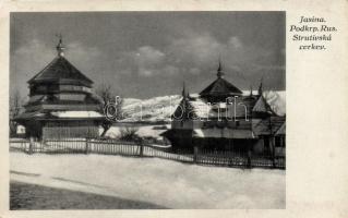 Kőrösmező wooden church (gluemark) (EK)