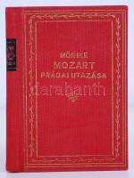 Mörike: Mozart prágai utazása. Bp., én. Rózsavölgyi. Aranyozott egészvászon kötésben