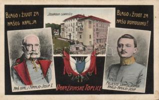 Varasdteplic, Franz Joseph, Charles IV, patriotic propaganda (fl)