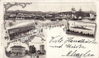 1898 Novi Vinodolski litho (fa)