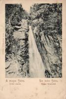 Magas-Tátra / High Tatras giant waterfall (fa)