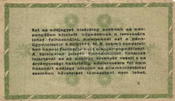 1946. 10.000AP-10.000.000AP (10x) 6klf névértékkel T:III