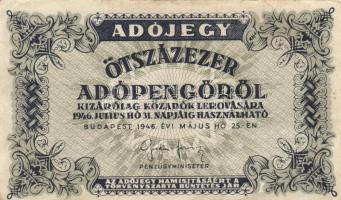 1946. 10.000AP-10.000.000AP (10x) 6klf névértékkel T:III