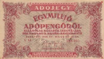 1946. 10.000AP-10.000.000AP (10x) 6klf névértékkel T:III