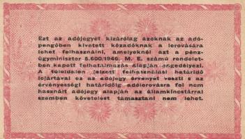 1946. 10.000AP-10.000.000AP (10x) 6klf névértékkel T:III