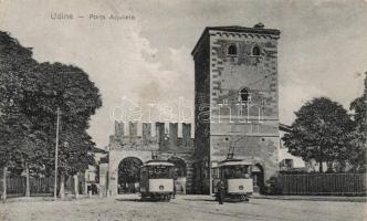 Udine Porta Aquileia, trams (small tear)