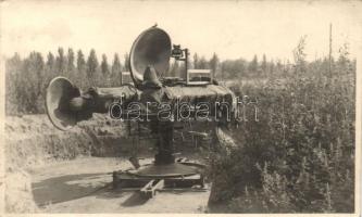 Military radar equipment, photo