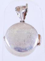 Ezüst (Ag) szelencemedál /  Silver pillbox pendant, 3cm, 4,5gr