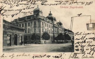 Nagyvárad Ifj. Popper József vegyeskereskedése / grocery shop