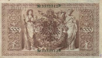 Német Birodalom 1910-1945. 9db vegyes bankjegy tétel 8klf darabbal! T:vegyes
German Empire 1910-1945...