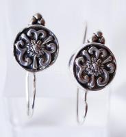 Ezüst (Ag) fülbevaló /  Silver earrings, 4,6gr