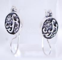 Ezüst (Ag) fülbevaló /  Silver earrings, 5,4gr