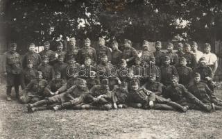 WWII Hungarian soldiers, group photo (fl)