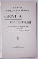 Neuer praktischer Führer für Genua... Genua 1908, Peloso 88p. with map