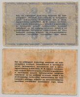 1946. 10.000.000AP (vízjel, címer tükörkép!) + 100.000.000AP T:III,III-