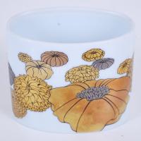 Rosenthal porcelán aranyozott dekor dísztárgy / Rosenthal chinaware decoration 8x11 cm