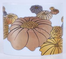 Rosenthal porcelán aranyozott dekor dísztárgy / Rosenthal chinaware decoration 8x11 cm