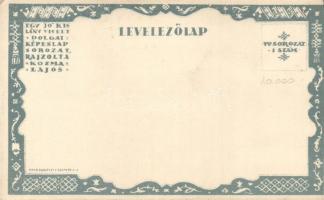 Krampus "Egy jó kislány viselt dolgai" sorozatból s: Kozma