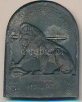 Osztrák-Magyar Monarchia 1914-1917. "Offenzíva Olaszország ellen 1917-18" cink sapkajelvén...