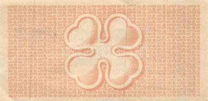 1950. "65. Osztálysorsjegy" 1., 2., 3. és 4. osztály (4x) T:II,II-