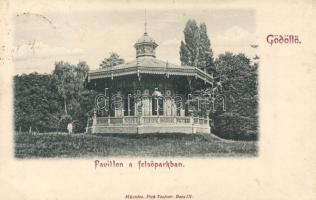 Gödöllő Felsőpark, pavilon (Rb)