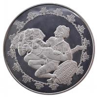 DN. Káma-Szútra Ag sorozat teljes 7db klf emlékérem verete (31.1g/0.999) T:PP Csak 1000db!