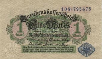 Német Birodalom / Weimari Köztársaság 7db klf bankjegy T:III
German Empire / Weimar Republic 7 diffe...