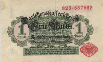 Német Birodalom / Weimari Köztársaság 7db klf bankjegy T:III
German Empire / Weimar Republic 7 diffe...