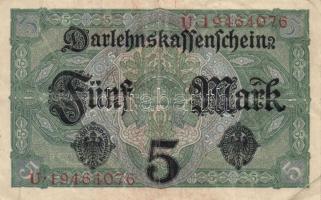 Német Birodalom / Weimari Köztársaság 7db klf bankjegy T:III
German Empire / Weimar Republic 7 diffe...