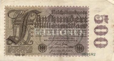 Német Birodalom / Weimari Köztársaság 7db klf bankjegy T:III
German Empire / Weimar Republic 7 diffe...