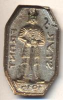 Osztrák-Magyar Monarchia 1916. "STYR FRONT 1916" ezüstözött tombak sapkajelvény (43x27mm) ...