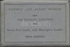 20 darabos régi képeslap sorozat eredeti borítékban: a Victoria and Albert Museum alkotásai / 20 reproductions of the Victoria and Albert Museum