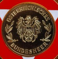 Osztrák katonai plakett / 
"Österreichisches Bundesheer - Generaltruppeninspektor", milita...