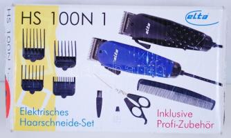 Elta hajvágó szett eredeti csomagolásban, leírással / 
Elta hair dresser's set in original pack...