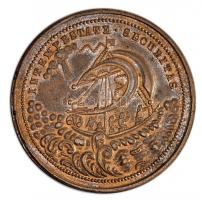 ~1910. "Szent György" emlékérem és kitűző T:2,2-