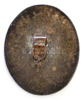 1944. "Svéd Királyi Követség" fém jelvény pánt nélkül (25x21mm) T:2-