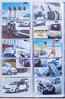 317 darabos, mind különféle szép magyar telefonkártya gyűjtemény gyűrűs berakóban / Hungarian phone ...