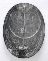 Osztrák-Magyar Monarchia 1916. "LOVCEN 1916 11/I" cink sapkajelvény (42x32mm) készítő: BWS...